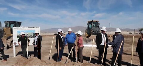 New affordable housing development broke ground today in North Las Vegas
