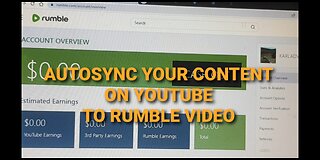 How I used the YouTube syncing feature on Rumble videos