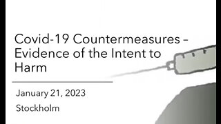 COVID-19 countermeasures Evidence for an intent to harm - Alexandra Latypova