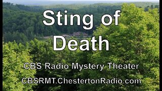 Sting of Death - CBS Radio Mystery Theater