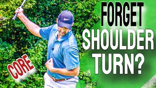 NO MORE Shoulder Turn In the Golf Swing - Do This With Your Rib Cage Instead!