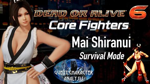 DEAD OR ALIVE 6 / デッドオアアライブ6 - MAI SHIRANUI Survival Mode [Xbox One]