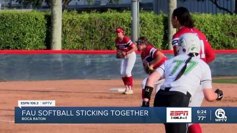 FAU softball continuing to play in memory of coach Joyce