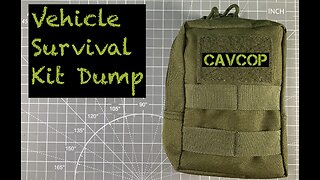 Vehicle Survival Kit Dump