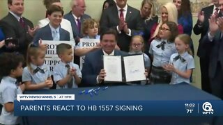 Florida families react to Parental Rights in Education bill