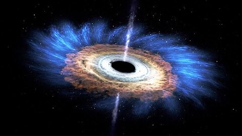 NASA Massive Black Hole Shreds Passing Star