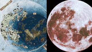 PLASMA MOON AND GREATER WORLD MAP (VIBES OF COSMOS AND FLATEARTH NATIONS)