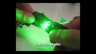200mW Focusable Green Laser from BudgetGadgets