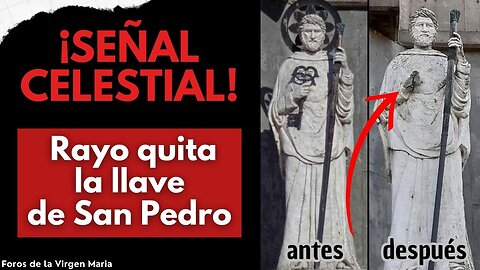 ¡Señal del Cielo! Porqué un Rayo Rompió las Llaves en la estatua de San Pedro en Argentina