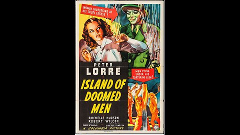 Island of Doomed Men (1940) | American film noir crime thriller directed by Charles Barton