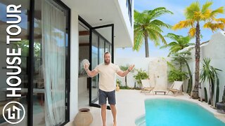 Are we in Ibiza? Modern Mediterranean Home with Minimalistic Interior Design in Bali! (House Tour)