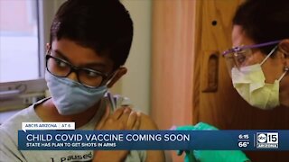 State working on plan to eventually vaccinate children for COVID-19