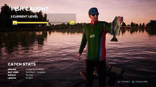 Fishing Sim World level 30 Practice for Tournament #2