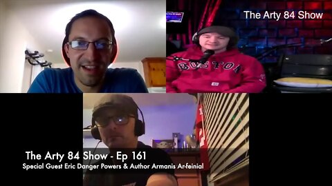 Author Kacy G &amp; Eric Danger Powers on The Arty 84 Show – 2020-12-16 – EP 161