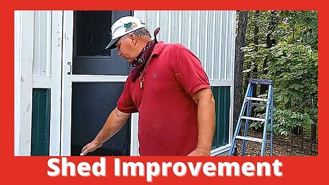 Improving A Well House, Preventing Rot, Metal Install