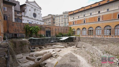 Ruins of ancient Nero’s Theater discovered near Vatican