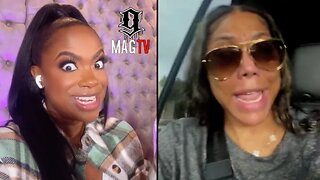 'We Did Have Words' Kandi Burruss Address Tamar Braxton's Claims Todd Confronted Her! 😱
