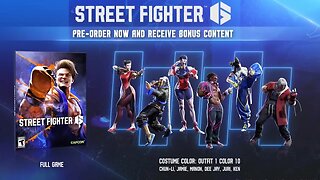 Street Fighter 6 - Bonus Color