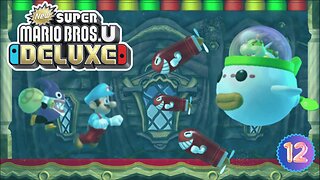 New Super Mario Bros. U Deluxe - My Daughter 💞 and I on Bowser Juniors Mighty Cannonship - #12