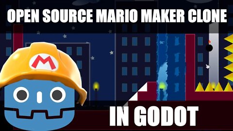 Open Source Mario Maker Clone in Godot