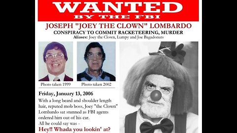 Chicago Outfit: Joseph "Joey The Clown" Lombardo
