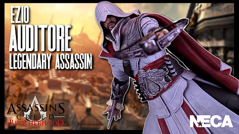NECA Assassin's Creed Brotherhood Ezio Auditore Action Figure
