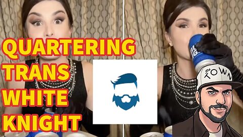 THE QUARTERING Defends Bud Light Trans Spokesman -- Gets SLAPPED By YouTube!