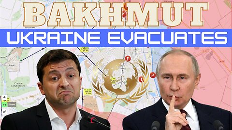 Bakhmut is ENCIRCLED !! Ukraine in BIG trouble !!
