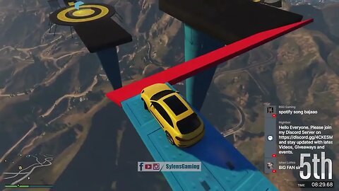 Classic Parkour Stunt Race in GTA 5 Online | Sylens Gaming