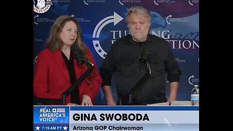 New Az GOP Chair Gina Swaboda has no clue why people booed Kari Lake