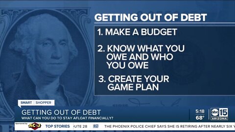 Financial advisor offers 3 tips on getting out of debt