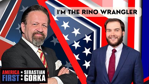 I'm the RINO wrangler. State Sen. Colton Moore with Sebastian Gorka on AMERICA First