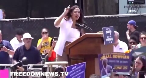 AOC Gives A Hitler Style Speech