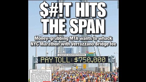A Bridge Too Far: MTA Demands $750K From New York City Marathon For Lost Tolls