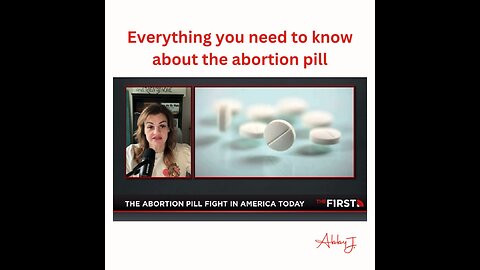 The hard facts about the abortion pill.