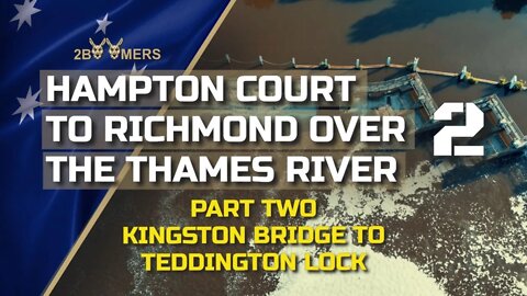4K HAMPTON COURT BRIDGE TO RICHMOND BRIDGE BY DRONE PART 2 #djimini3pro #djimini2