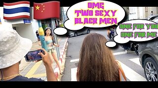 Chinese women love black men!