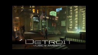 Deus Ex: Human Revolution - Detroit: Police Department Streets (1 Hour of Music & Ambience)