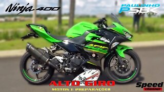 TESTANDO KAWASAKI NINJA 400 @Alto Giro Motos e Preparações | Analise Completa | Speed Channel