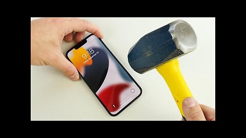 iPhone 13 Pro Hammer & Knife Scratch Test!13