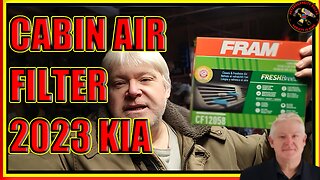 Changing my cars cabin air filter/ kia forte 210 to 2023 models of cars