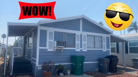 Mobile Home Tour in Copacabana 98. Mobile Homes for Sale in La Verne, CA. 2 Bedroom, 1 Bathroom.