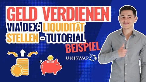 Liquidity Mining Tutorial auf Uniswap + Polygon | Geld verdienen per DEX