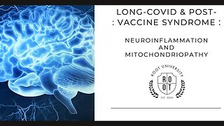 ROOT University: Mitigating Effects of Long COVID & Post Vaccine Syndrome w ROOT Products– 11.28.22