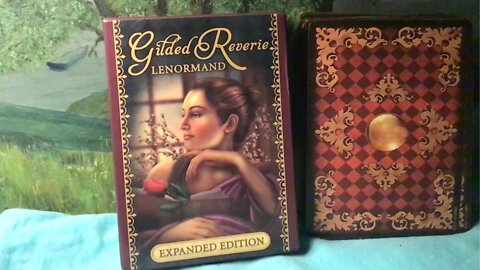 Close Up Flipthrough Lenormand Gilded Reverie with eight extra cards - expanded edition