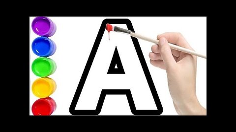 Nursery rhymes | Phonics song of alphabet | How to write capital letters for toddlers