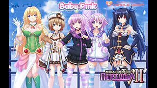 Megadimension Neptunia VII: Ilulu/Pink Heart Wallpaper AMV - Baby Pink {Requested by DoomKittyCat)