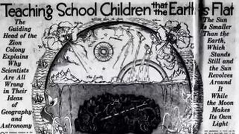 1800-1900s FLAT EARTH WAS TAUGHT IN SCHOOLS