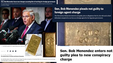 NJ Sen. Bob Menendez (D) pleads not guilty to foreign agent charge