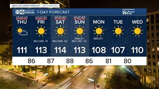 Heat warnings across the Valley continue